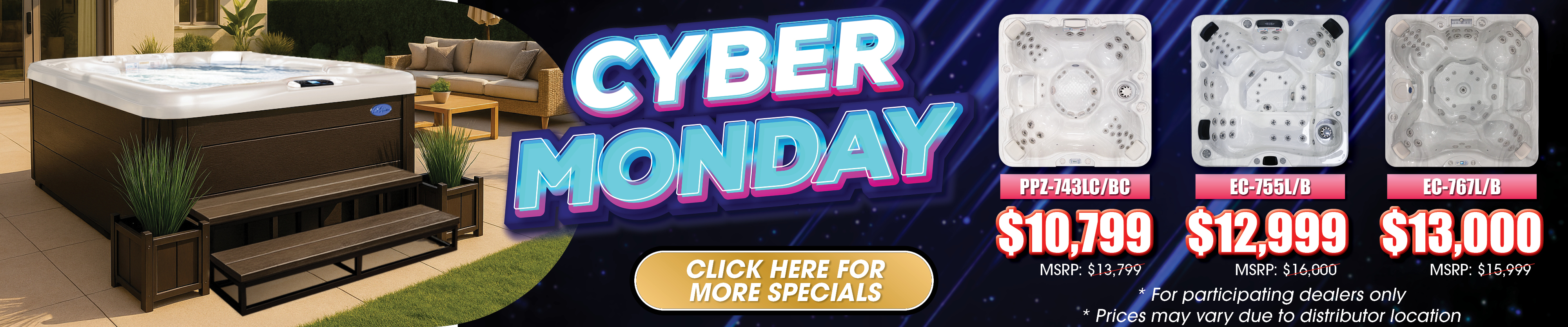 Calspas hot tub being used in a family setting - Lehi